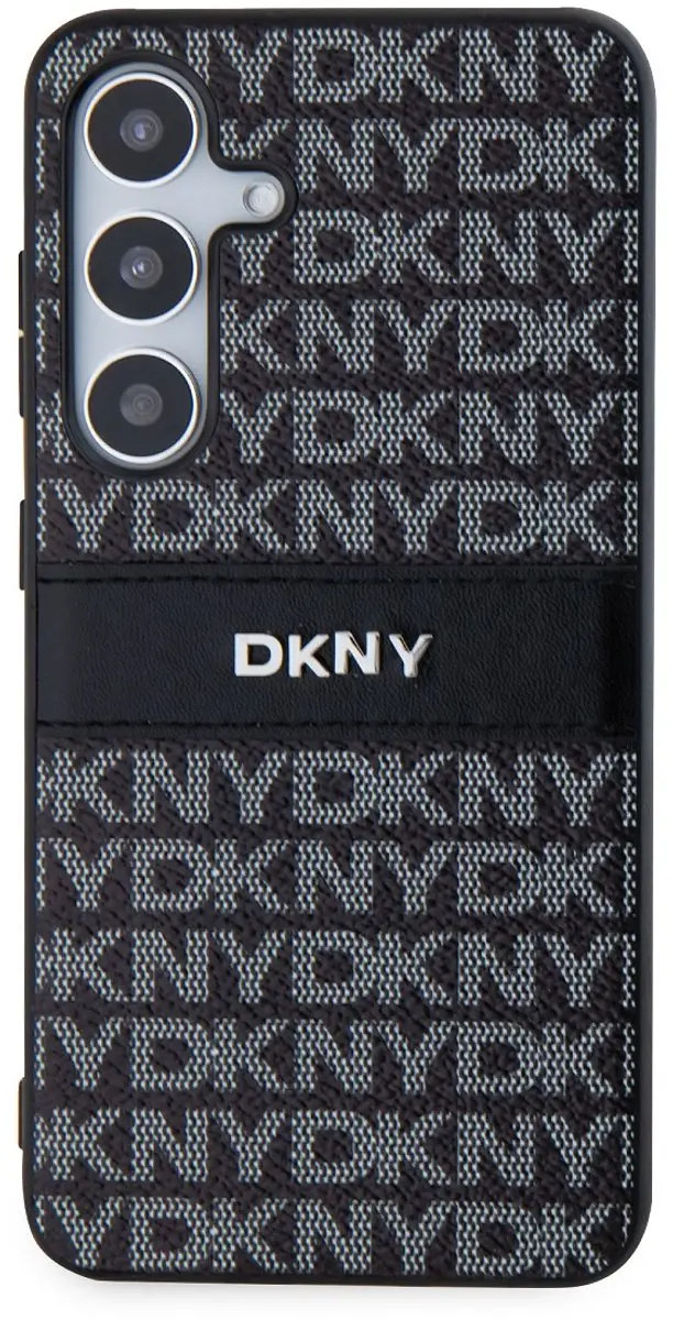 DKNY Hoesje Samsung Galaxy S24 TPU - Zwart DKHCS24SPRTHSLK
