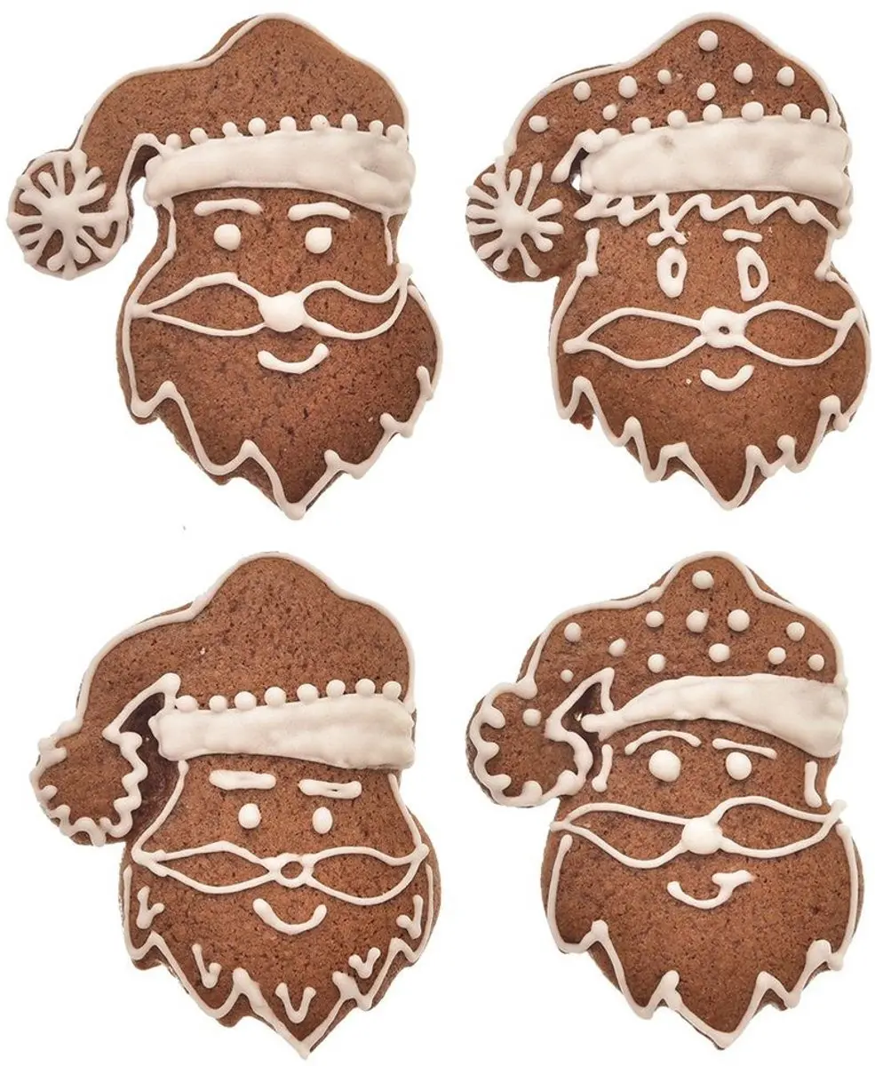 Orion RVS Koekjes Uitsteker Mikołaj 7cm - Zilver - afbeelding 6 van 6