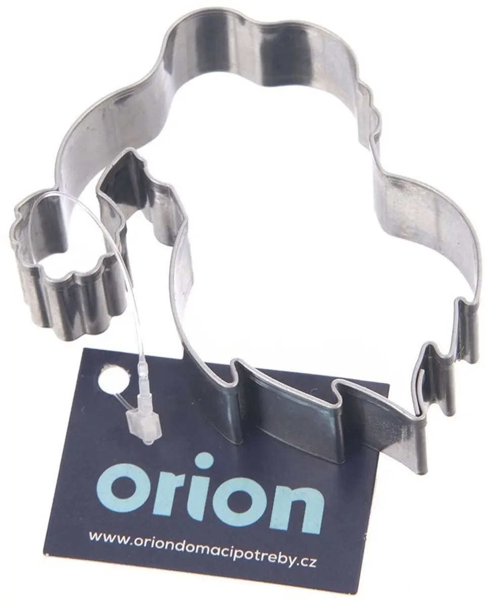 Orion RVS Koekjes Uitsteker Mikołaj 7cm - Zilver