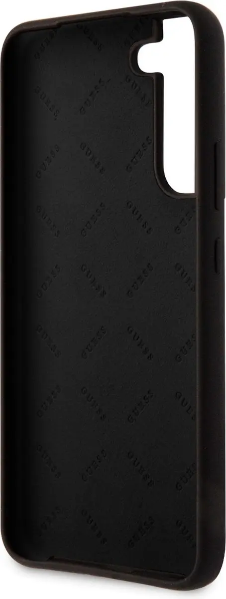 GUESS Siliconen Hoesje Samsung Galaxy S22 Plus - Zwart - afbeelding 6 van 6