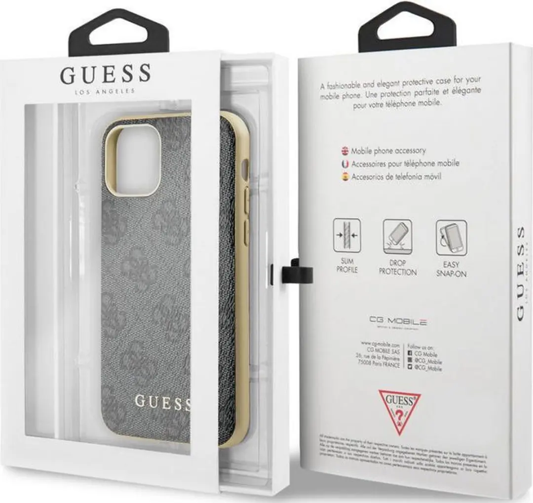 GUESS Hard Case iPhone 11 Pro - Grijs