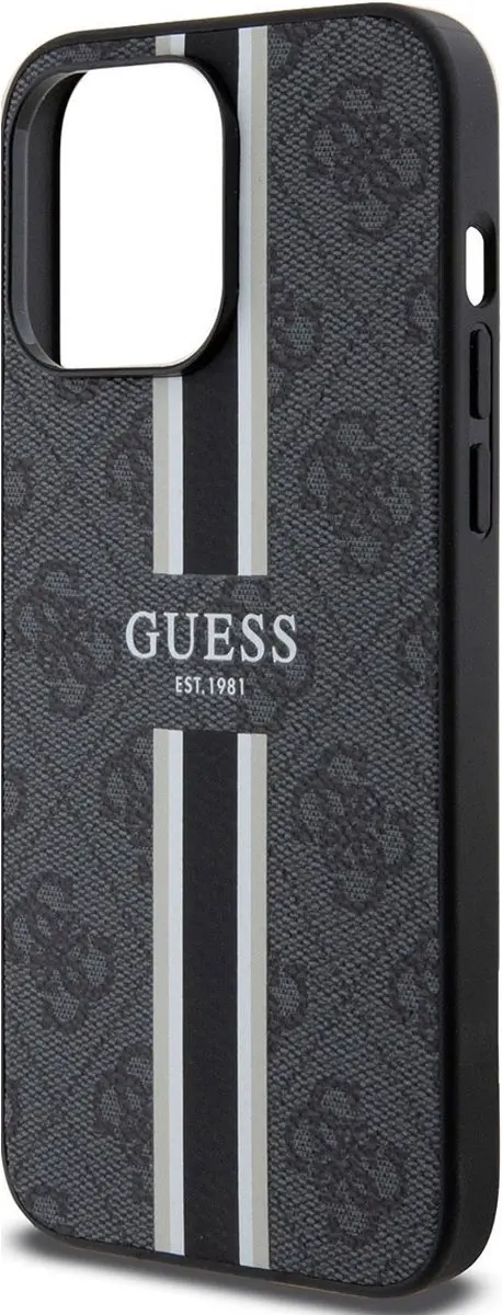Guess iPhone 15 Pro Max TPU Hoesje - Zwart