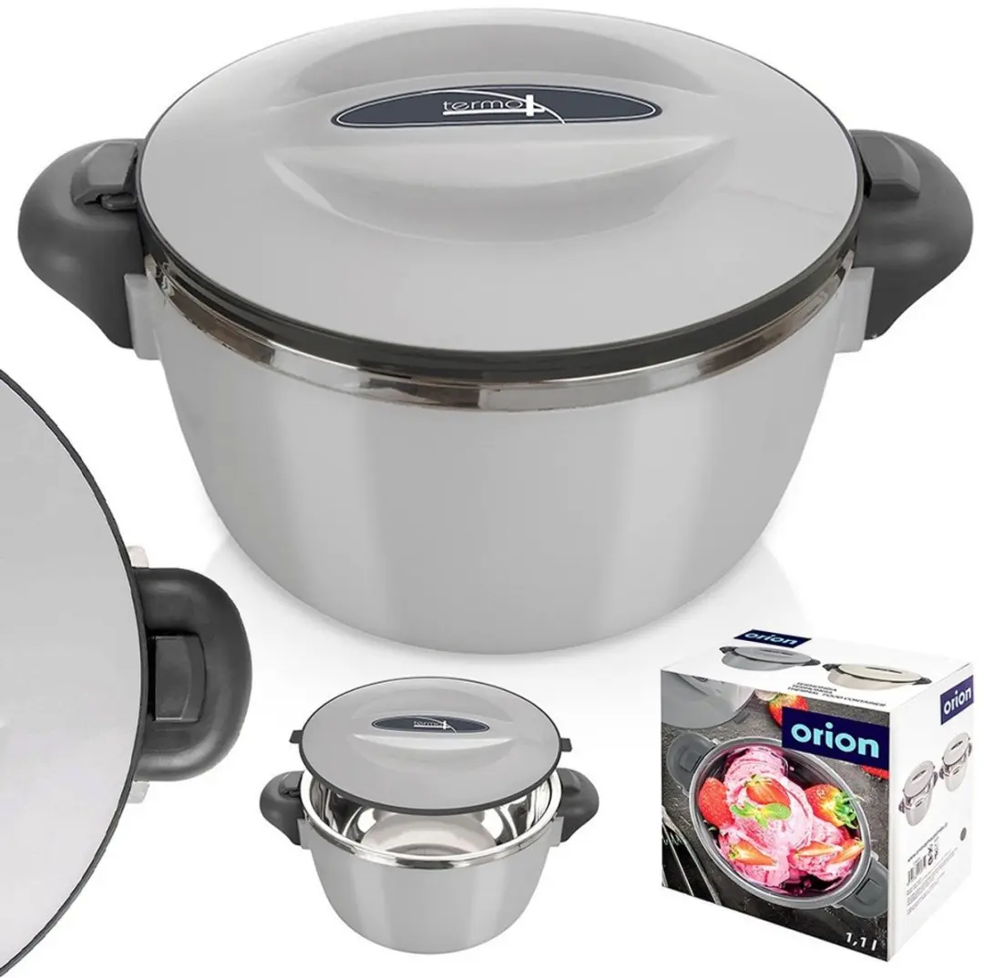 Orion Termo Serie Thermosfles 900ml - Grijs Staal