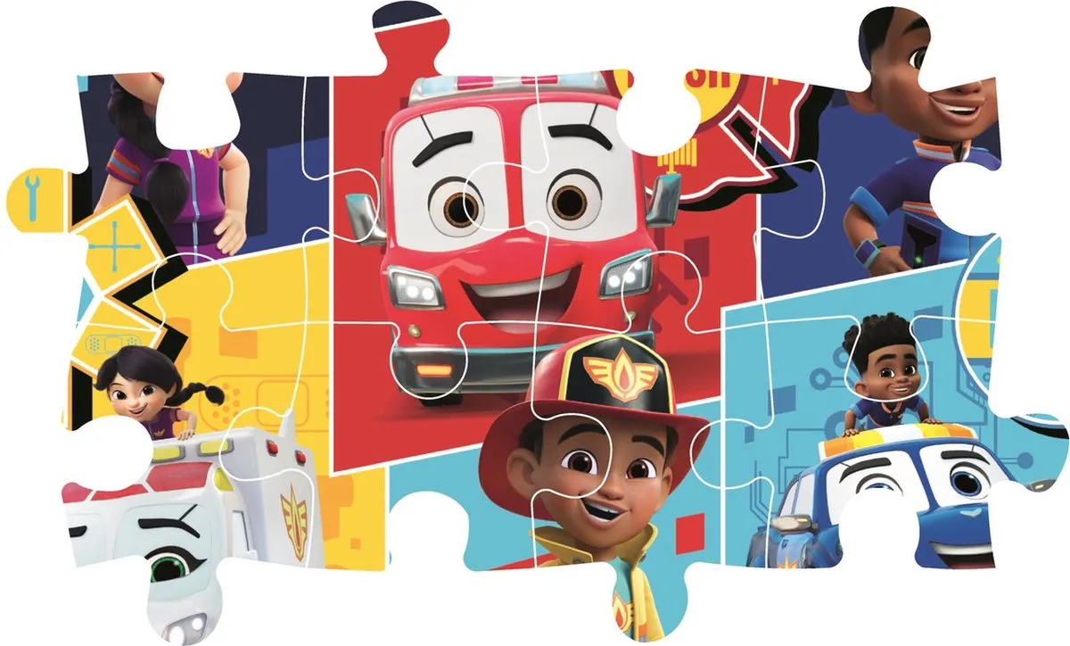 Clementoni Disney Firebud Puzzel 24 Maxi Stukjes - 3+ jaar