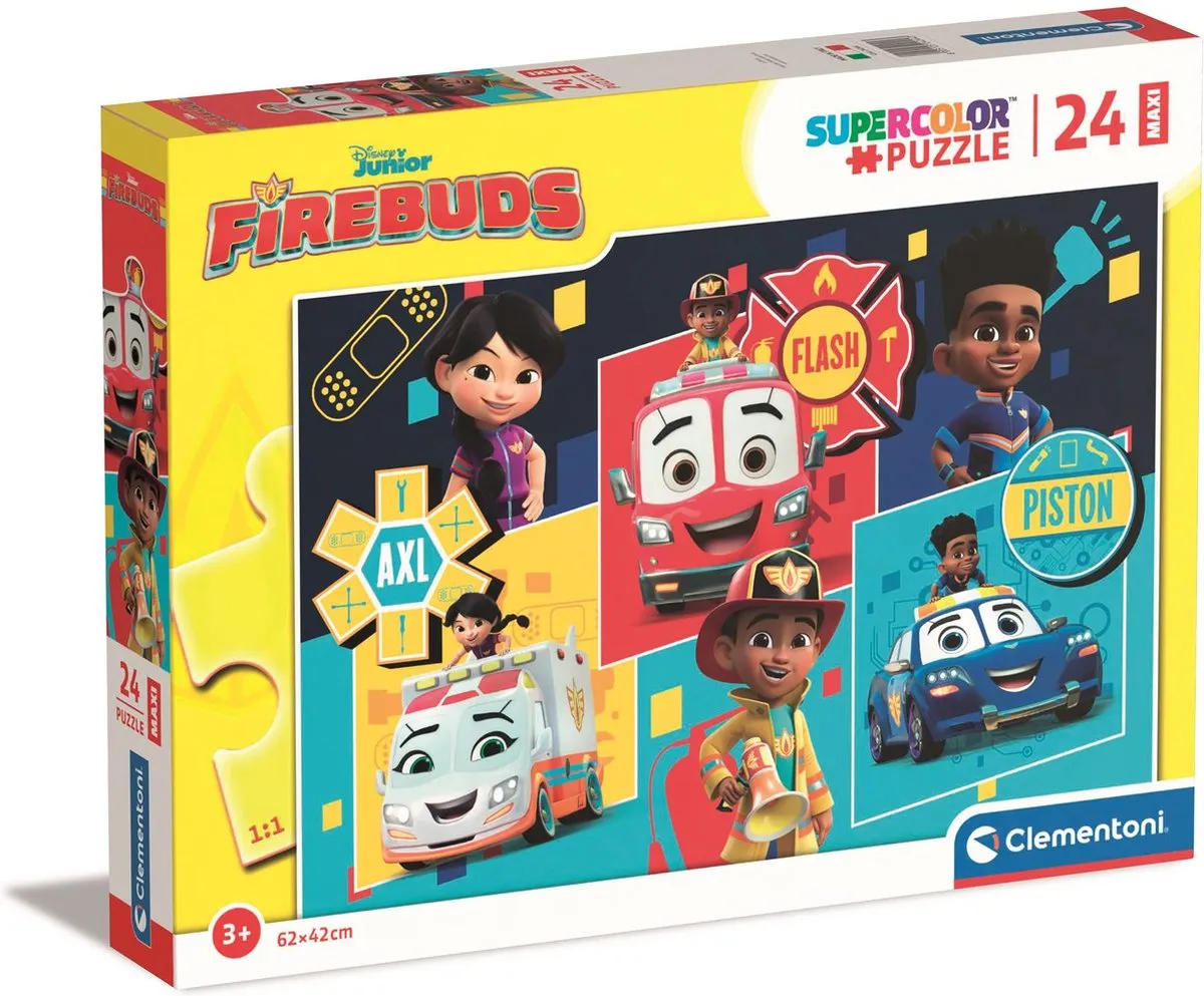 Clementoni Disney Firebud Puzzel 24 Maxi Stukjes