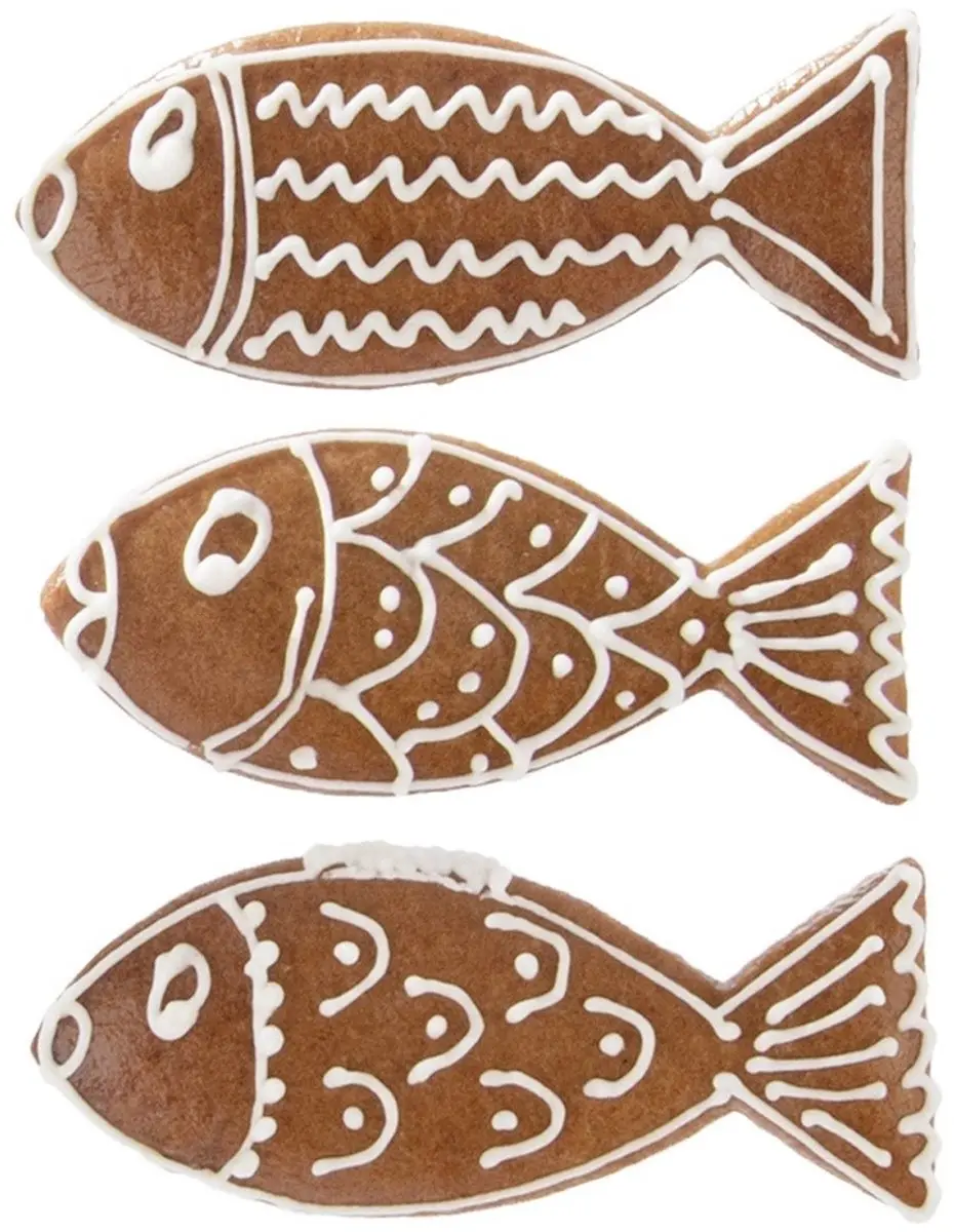 Orion RVS Vis Koekjesuitsteker 9cm - Metaal - afbeelding 6 van 6