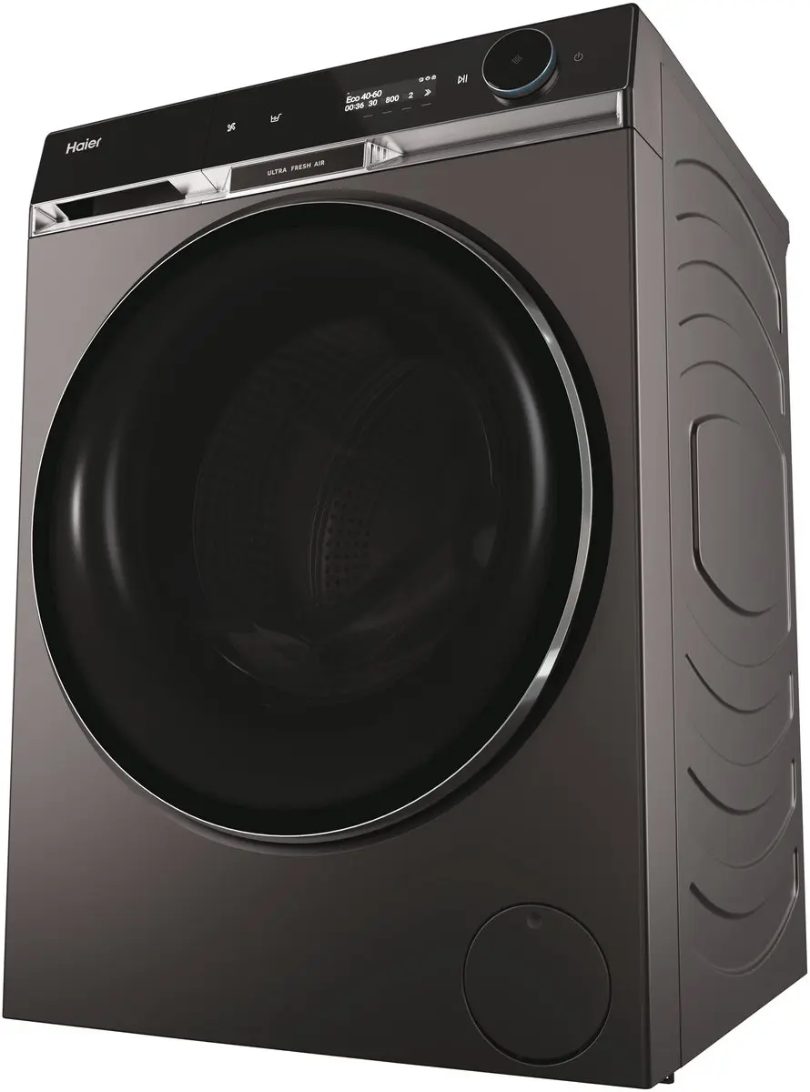 Haier HW100-BD14397PGU1 Wasmachine 10kg - Antraciet
