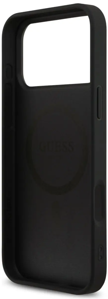 GUESS Hoesje iPhone 17 Pro Max - MagSafe - Zwart