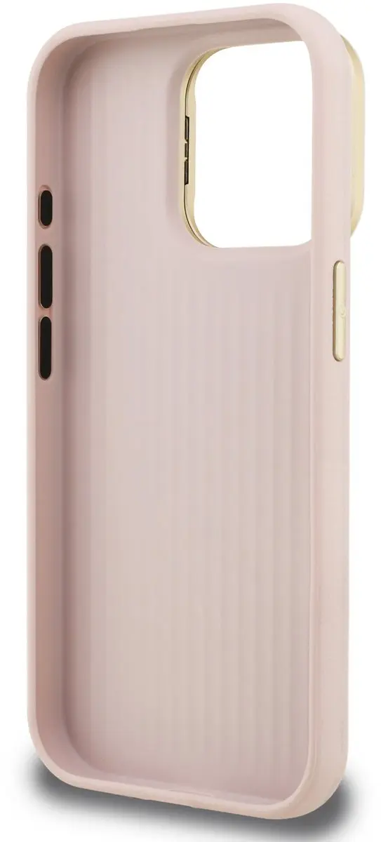 GUESS 4G Logo Hoesje iPhone 15 Pro Max - Roze