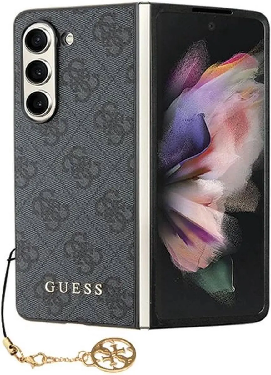 Guess Samsung Galaxy Z Fold 5 Hoesje Charm Grijs