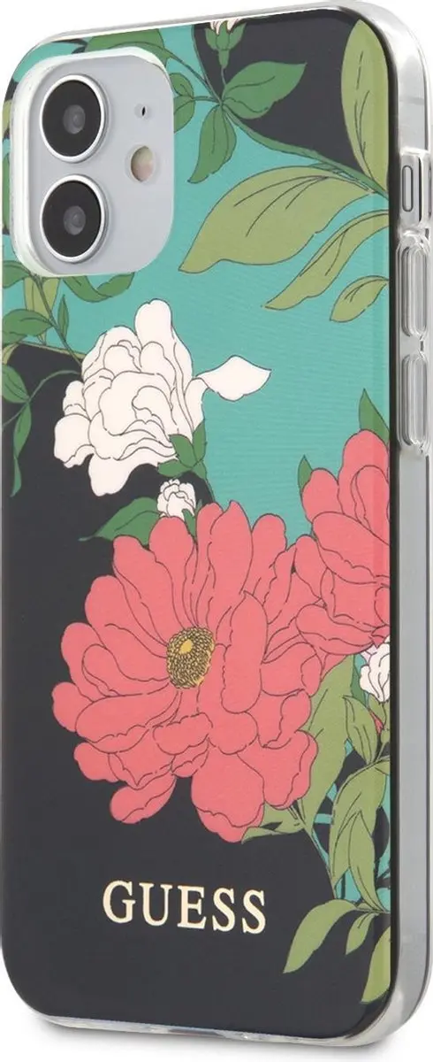 Guess iPhone 12 Mini Hoesje - Zwart - S212-3
