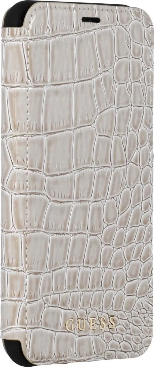 Guess Beige Hoesje iPhone Xs Max - Echt Leer - afbeelding 6 van 6