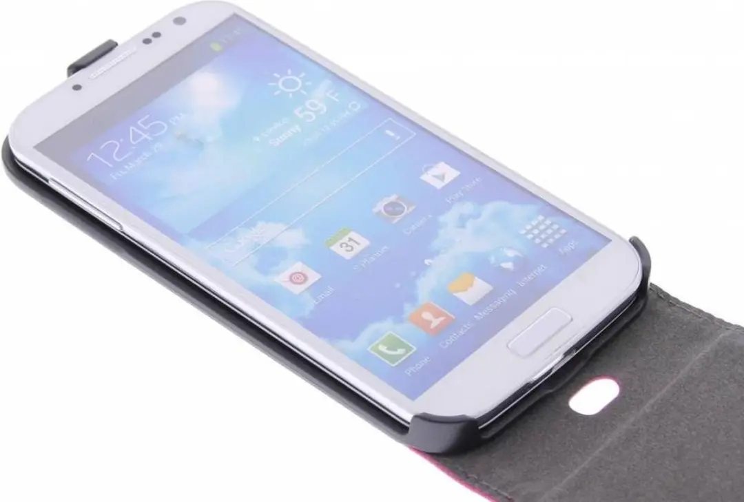 GUESS Studded Flip Case i950000800 - Samsung Galaxy S4 - Zwart - afbeelding 4 van 5