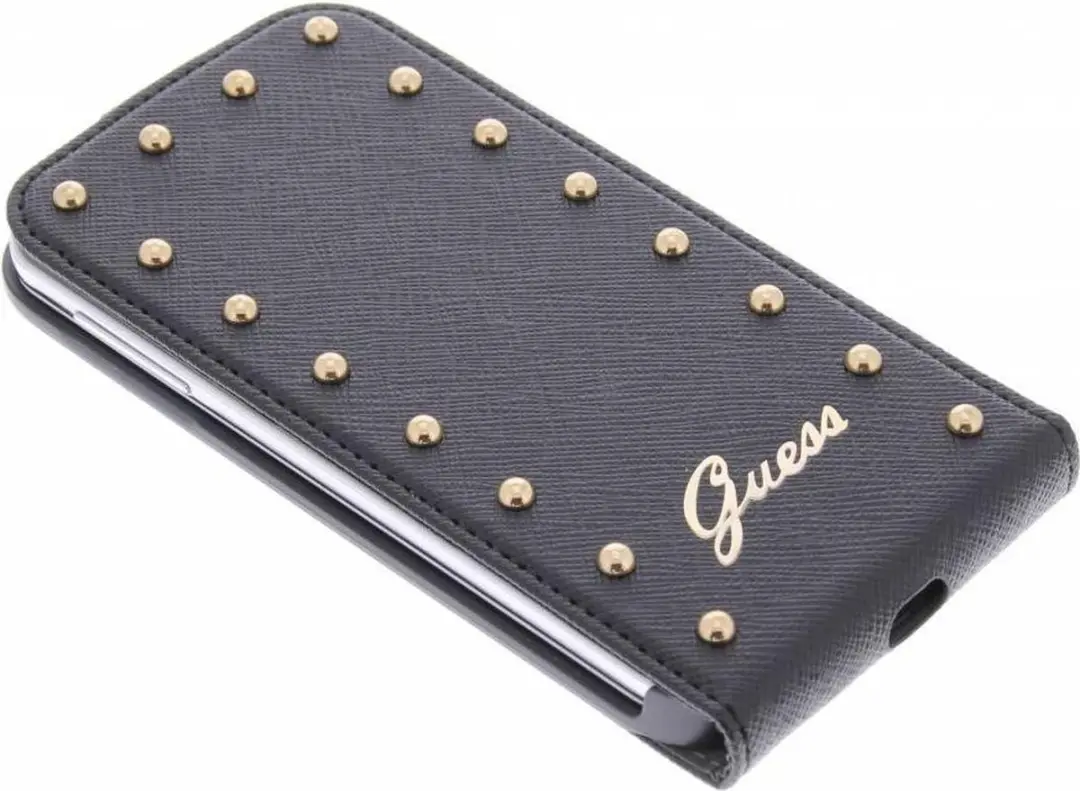 GUESS Studded Flip Case i950000800 - Samsung Galaxy S4 - Zwart - afbeelding 3 van 5