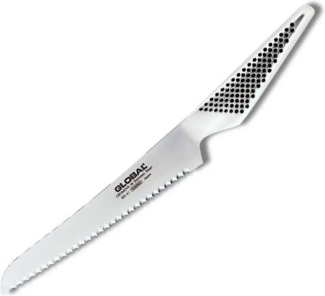 Global GS61 Broodmes 16cm - Chroom/Zwart