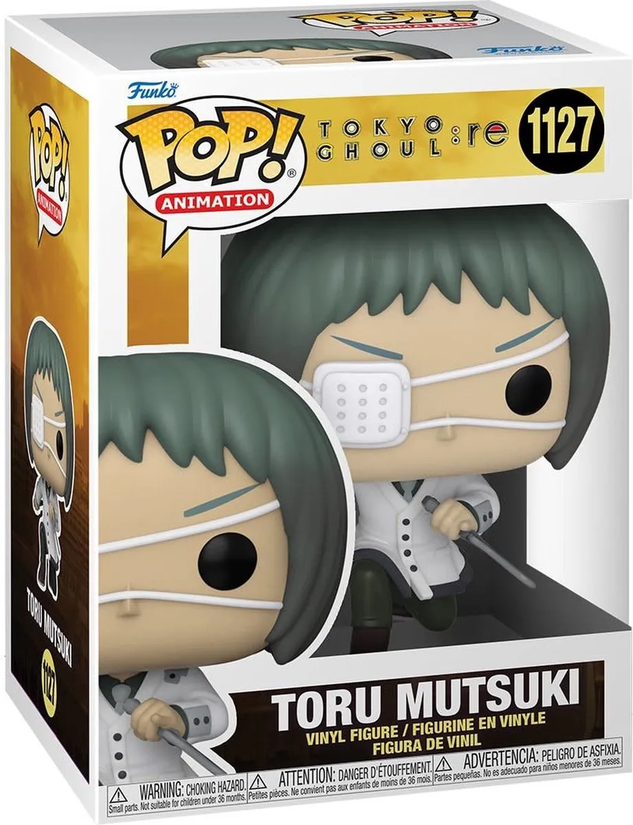 Funko Tokyo Ghoul POP! Tooru Mutsuki Verzamelfiguur 9cm - Multicolours