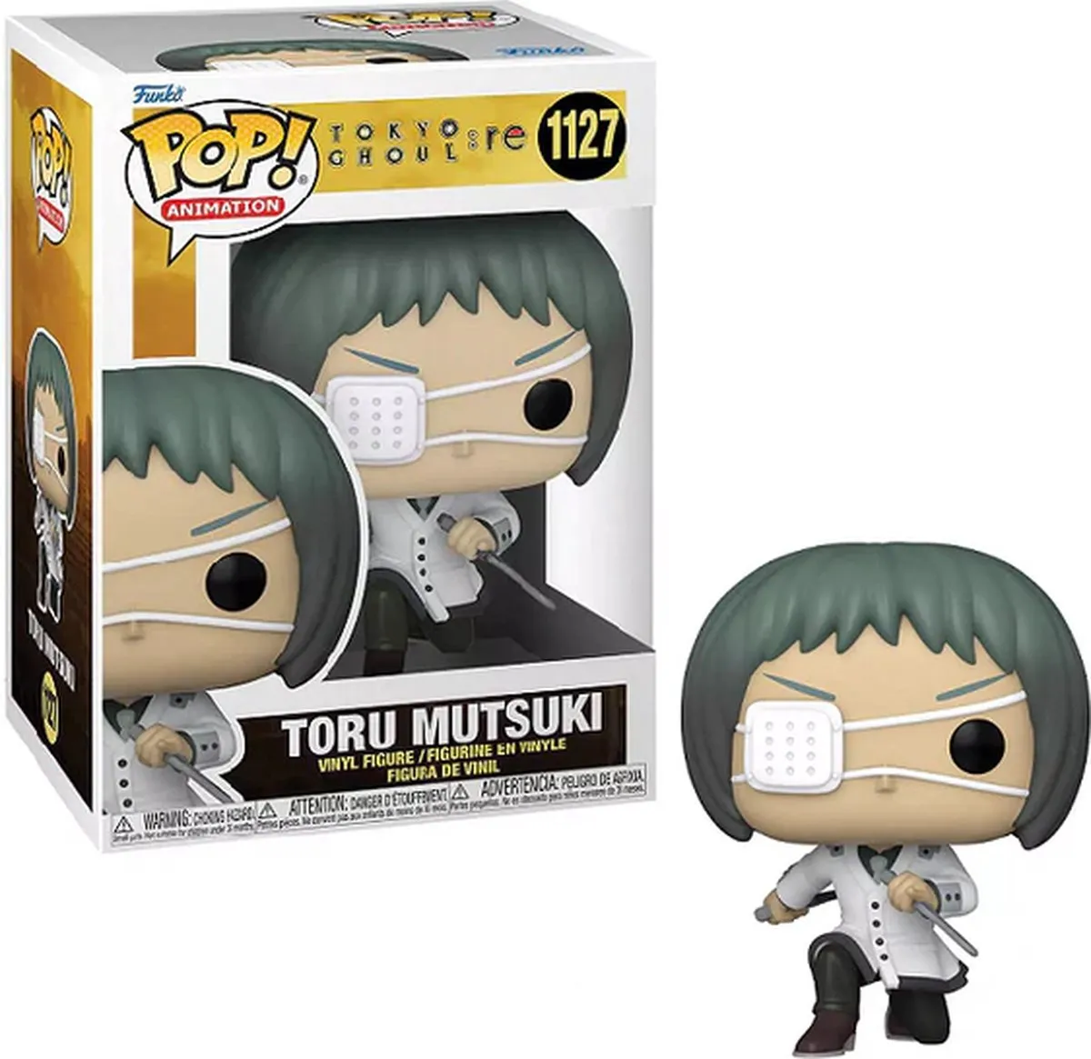 Funko Tokyo Ghoul POP! Tooru Mutsuki Verzamelfiguur 9cm - Multicolours