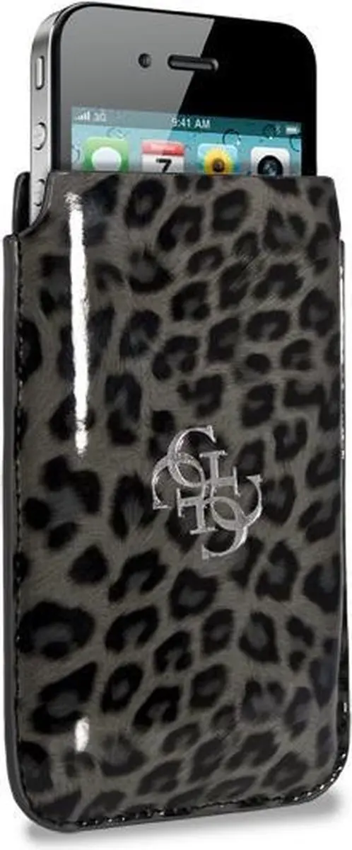 Guess Collection iPhone 4/4S Hoesje - Leopard
