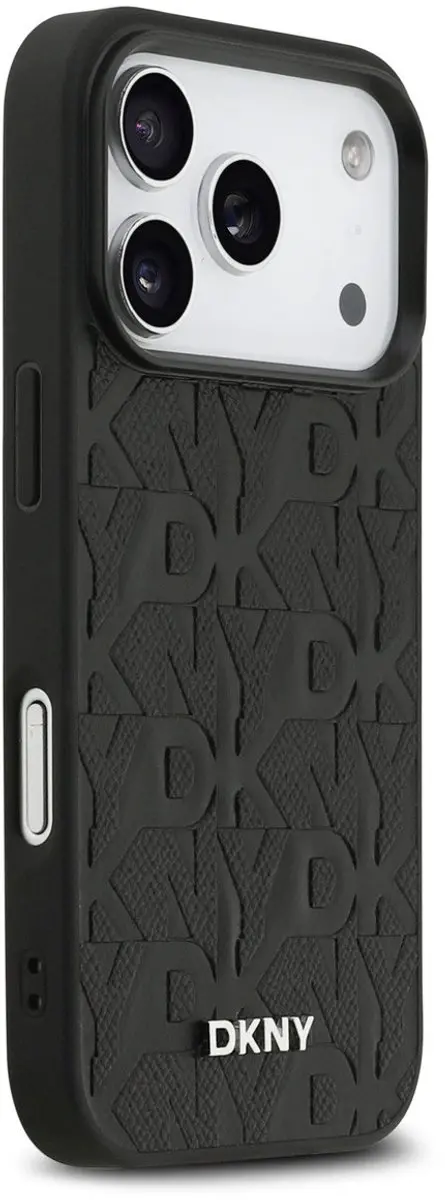 DKNY iPhone 17 Pro Hoesje - MagSafe - Zwart