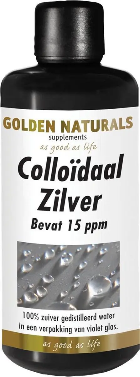 Golden Naturals Colloïdaal Zilver 15ppm 100ml