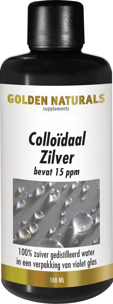 Golden Naturals Colloïdaal Zilver 15ppm 100ml