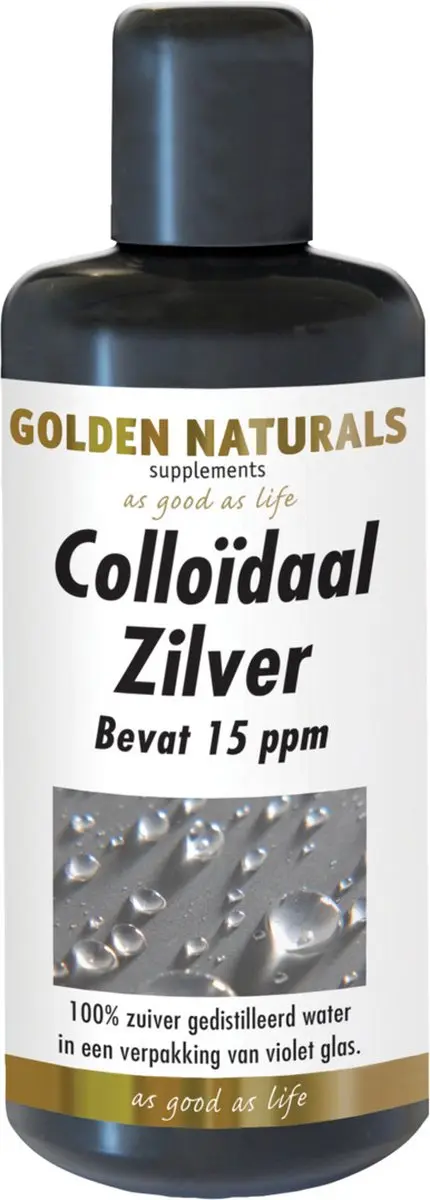 Golden Naturals Colloïdaal Zilver 15ppm 100ml