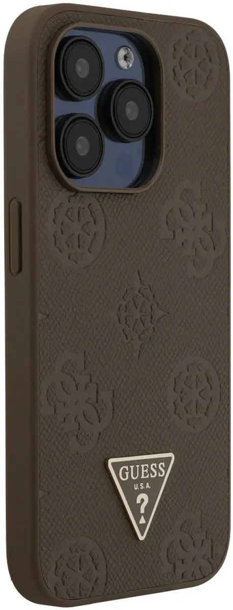 Guess iPhone 15 Pro Hoesje - Bruin