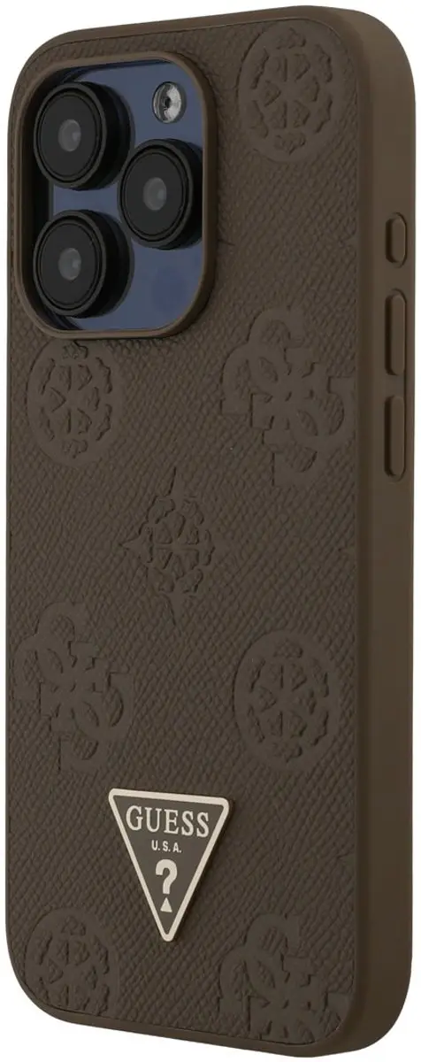 Guess iPhone 15 Pro Hoesje - Bruin