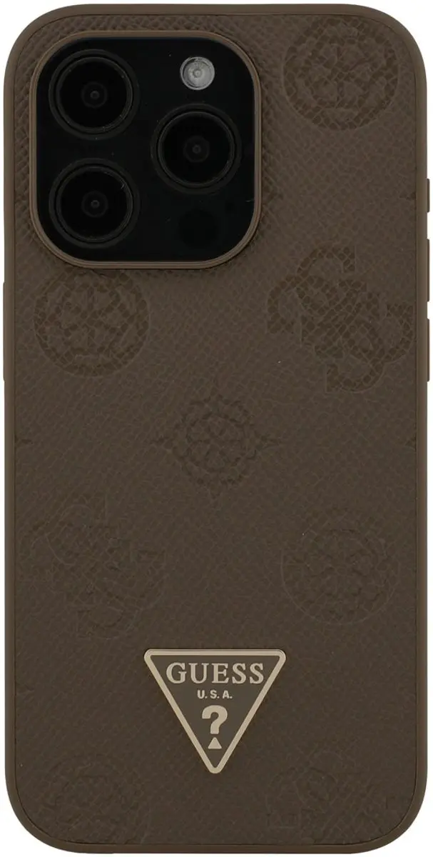 Guess iPhone 15 Pro Hoesje - Bruin