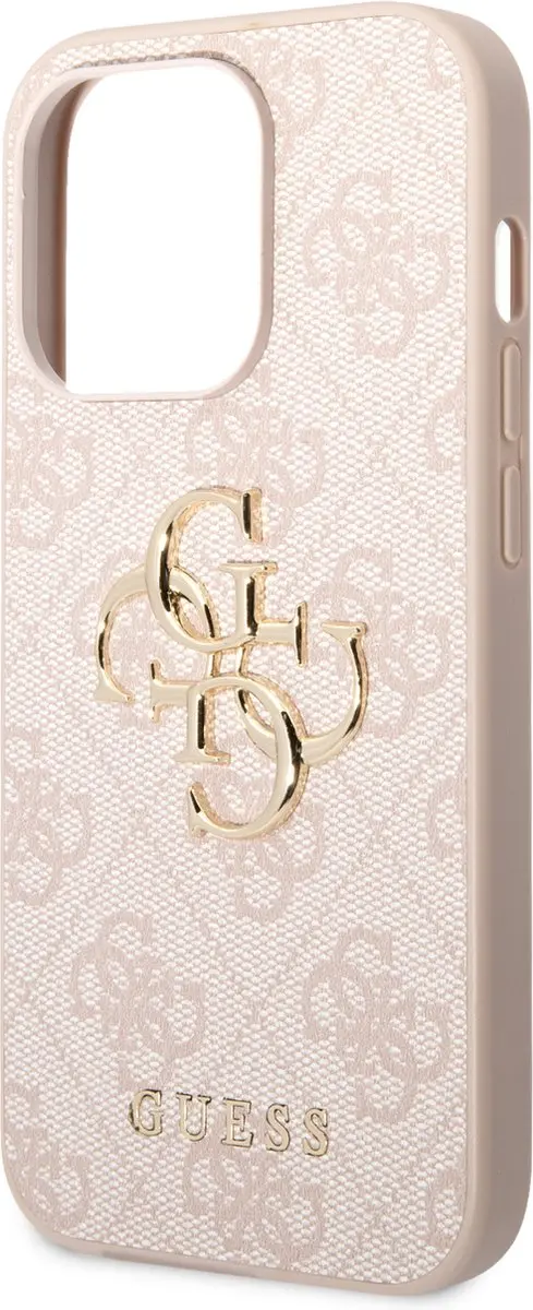 Guess PU Telefoonhoesje iPhone 14 Pro - Roze - MagSafe