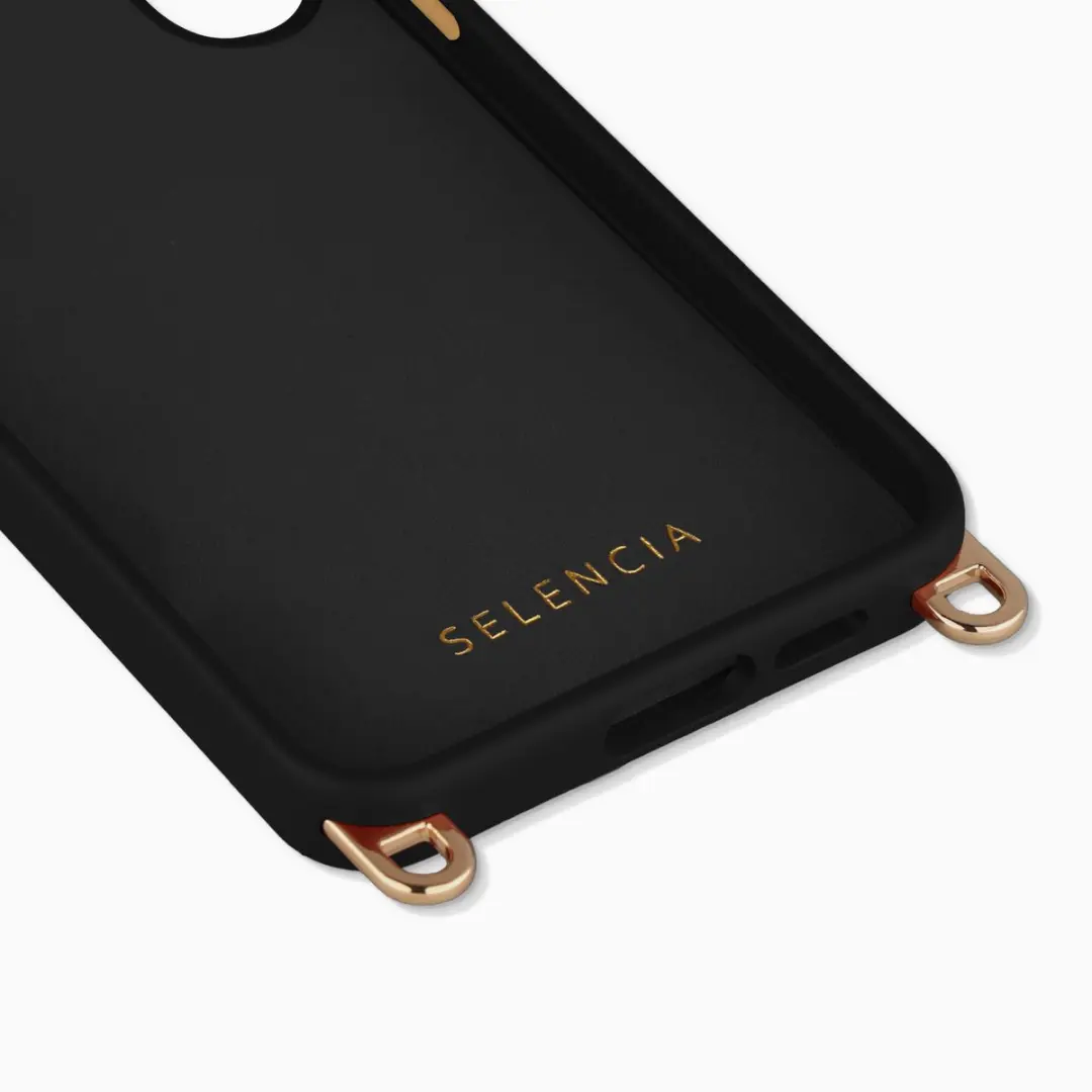 Selencia Hoesje Samsung Galaxy S25 FE - Velvet Black - afbeelding 6 van 6