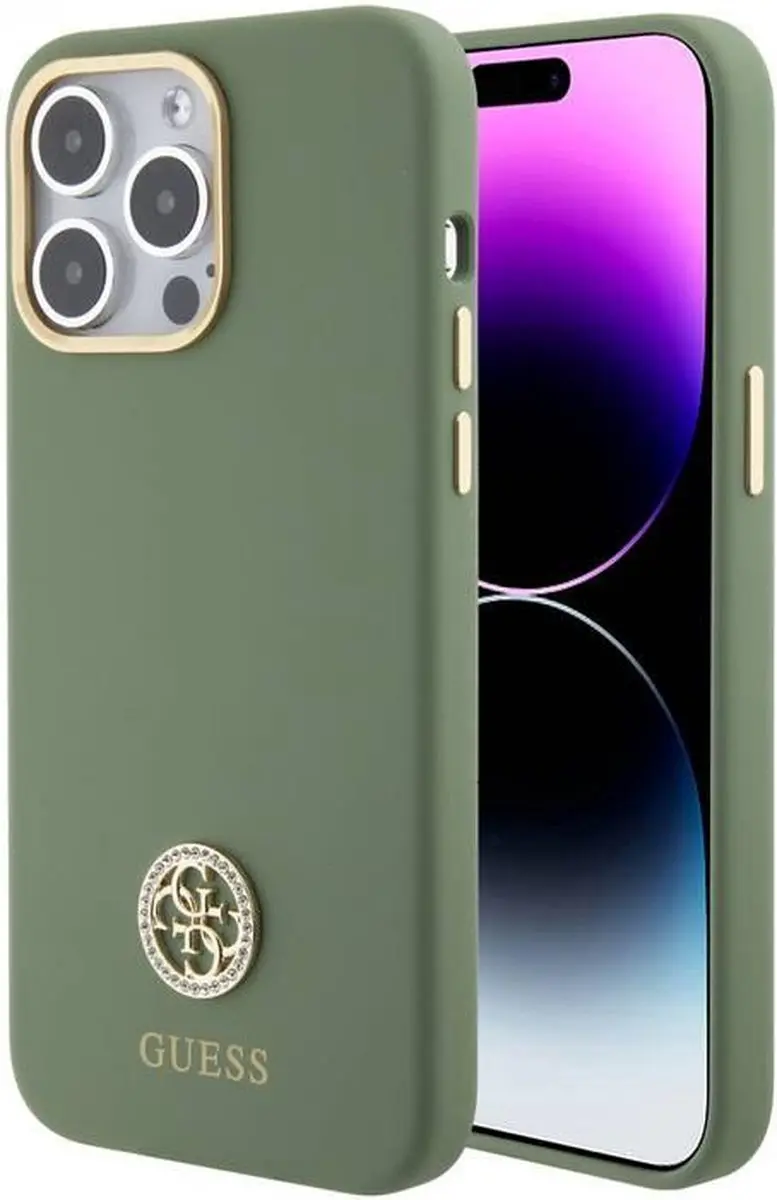 GUESS Silicone Hoes iPhone 15 Pro