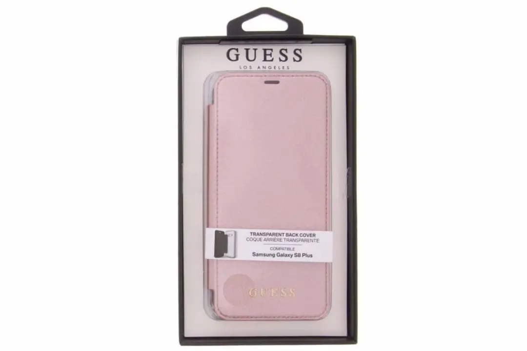 GUESS IriDescent Book Case Samsung Galaxy S8+ - Roze - afbeelding 6 van 6