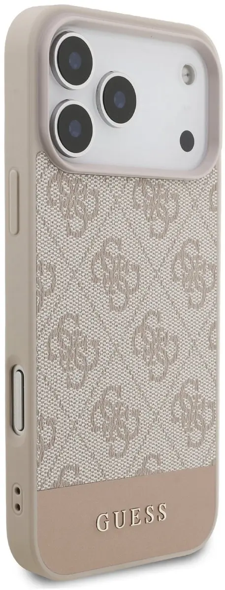 GUESS Back Cover Hoesje iPhone 17 Pro Max - Roze - 14699