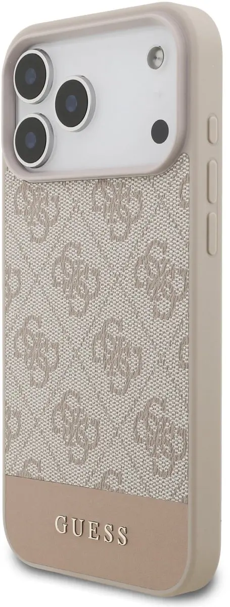 GUESS Back Cover Hoesje iPhone 17 Pro Max - Roze - 14699