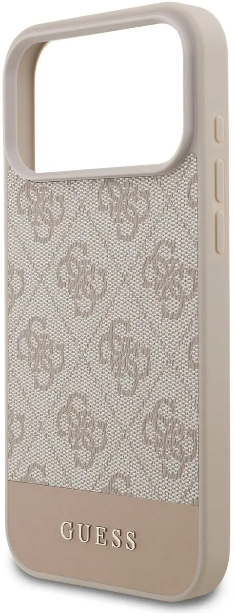 GUESS Back Cover Hoesje iPhone 17 Pro Max - Roze - 14699