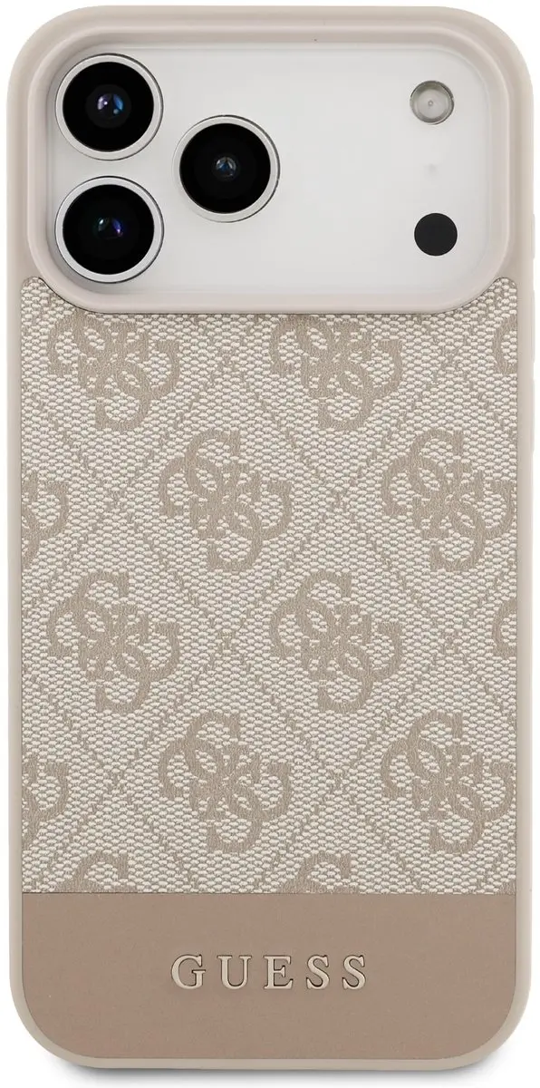 GUESS Back Cover Hoesje iPhone 17 Pro Max - Roze - 14699 - afbeelding 6 van 6