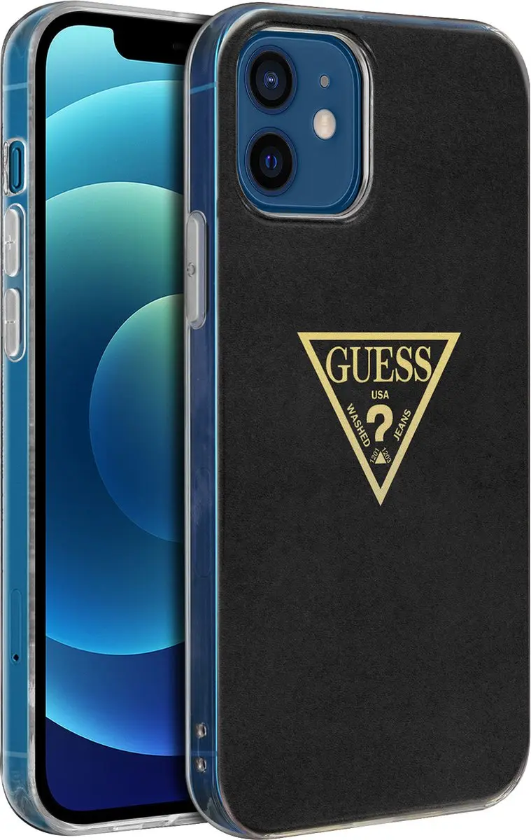 GUESS Metallic Hoesje iPhone 12 Mini