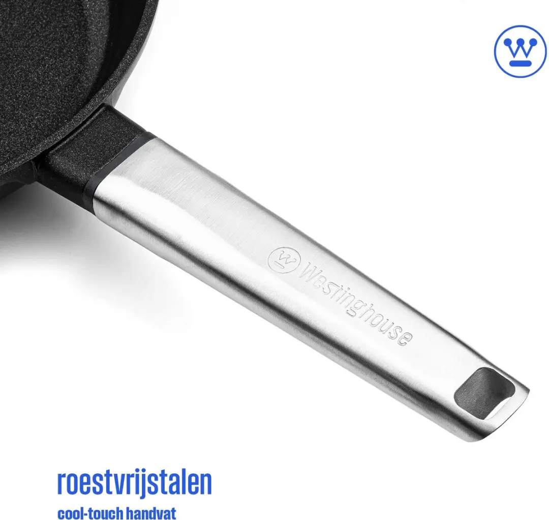 Westinghouse Performance Koekenpan 28cm - Inductie - Zwart