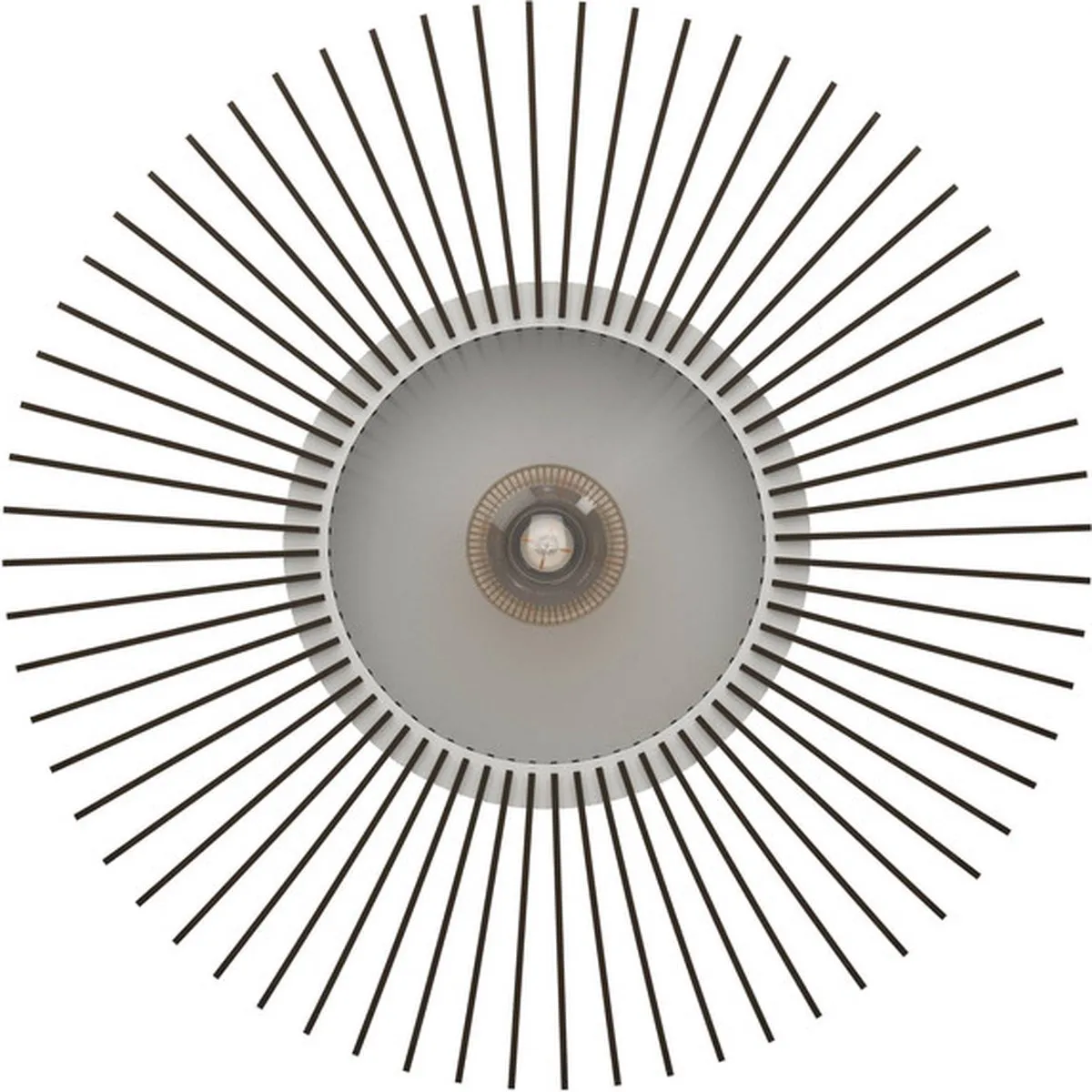 Eglo Palombaia Plafondlamp Ø50cm - Grijs/Zwart