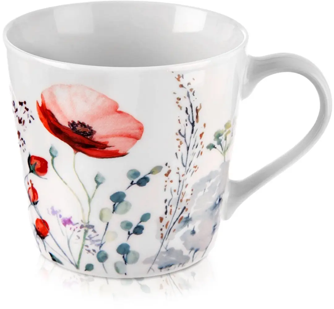 Orion Mok Porselein Bloemen Klaprozen 430ml