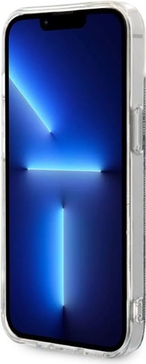GUESS 4G MagSafe Back Case - iPhone 14 - Blauw - afbeelding 6 van 6