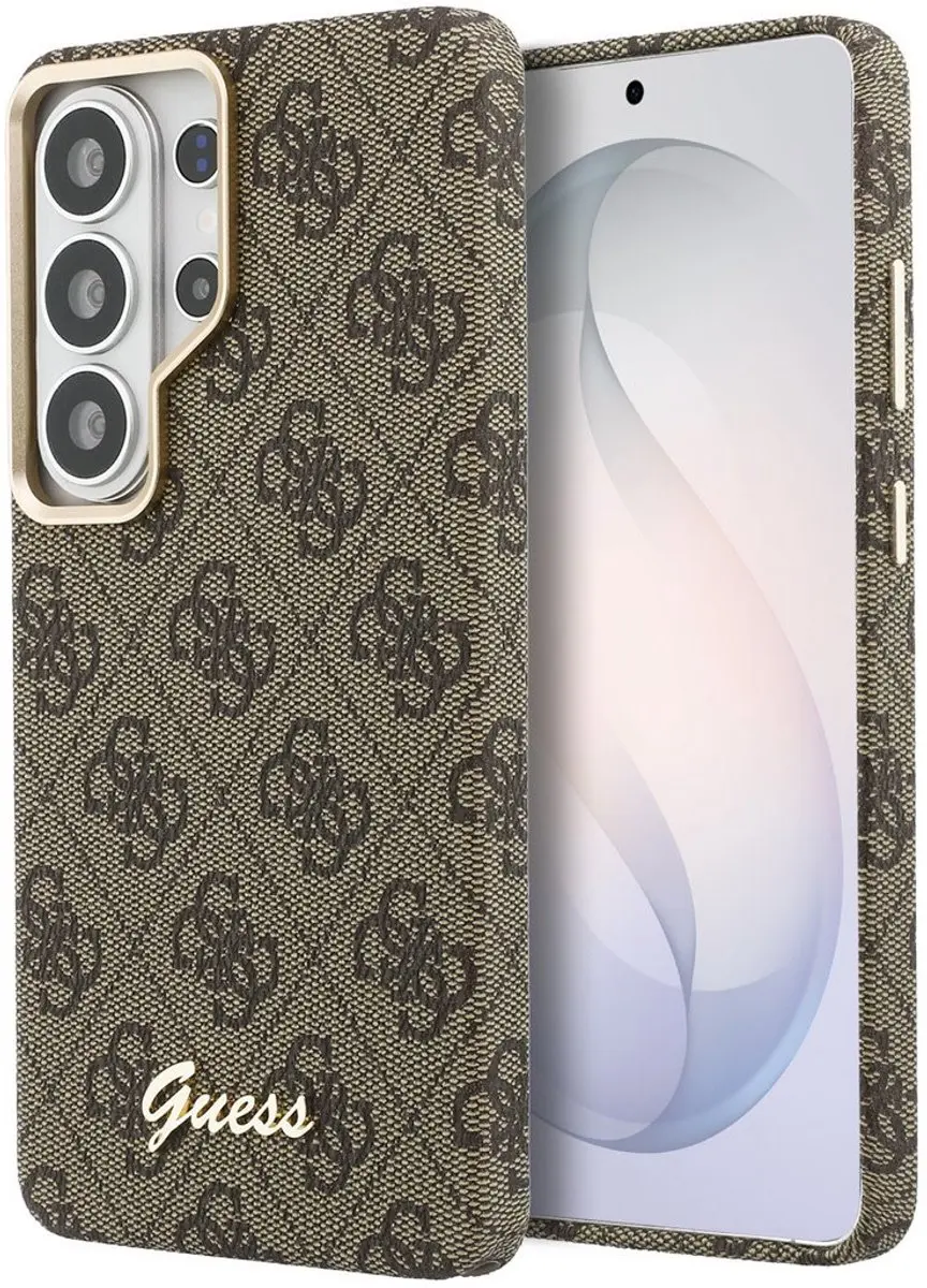 Guess Telefoonhoesje Galaxy S26 Ultra MagSafe - Bruin GUHMS26ULTRA4GBR