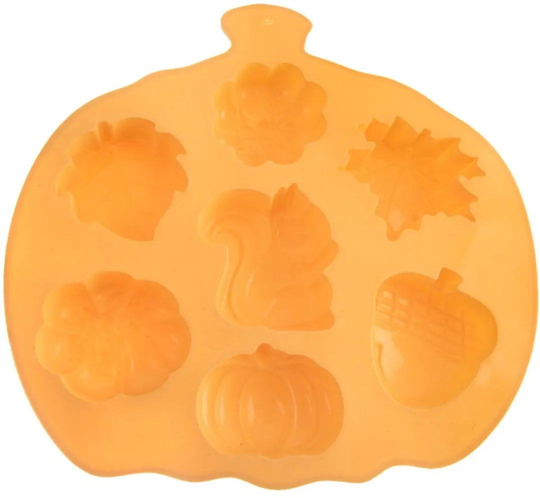 Orion Silicone Muffinvorm 26x25x3cm - 7 Stuks - Geel