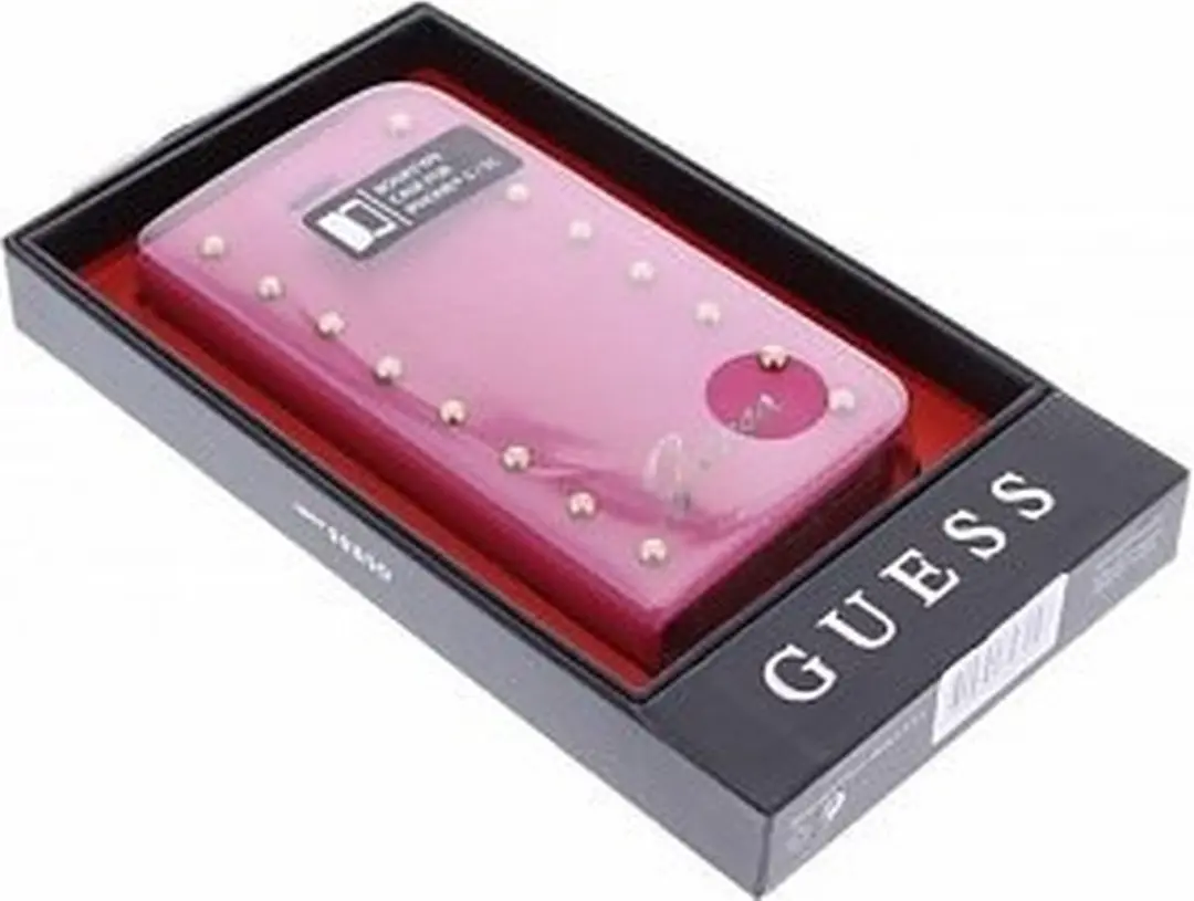 GUESS Studded Collection iPhone 5/5s Folio Case - Roze - afbeelding 6 van 6