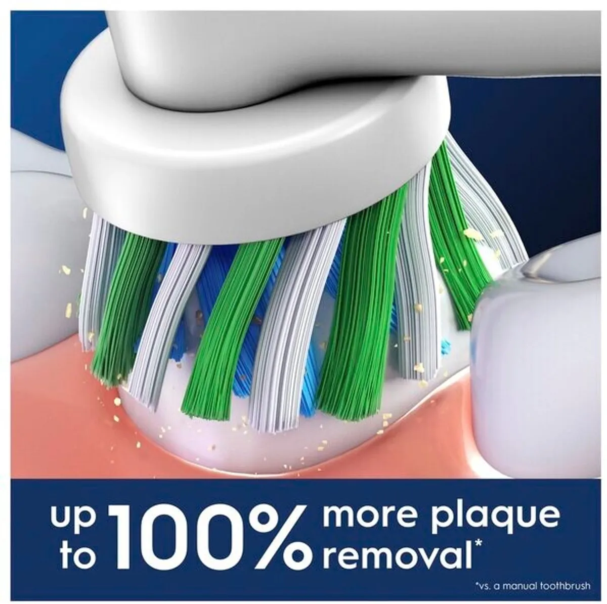 Oral-B Cross Action Opzetborstels - 16 Stuks