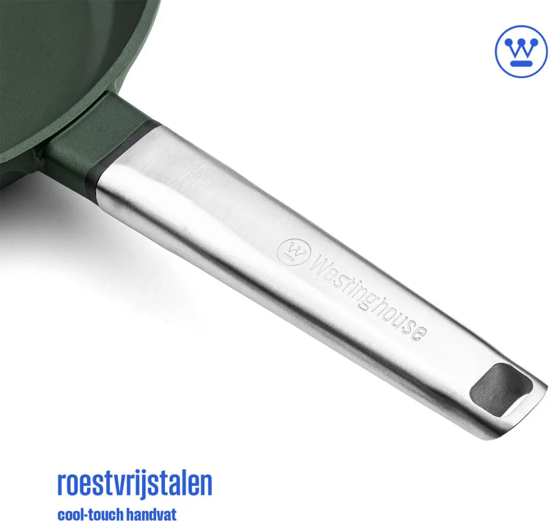 Westinghouse Performance Koekenpan 28cm - Inductie - Groen