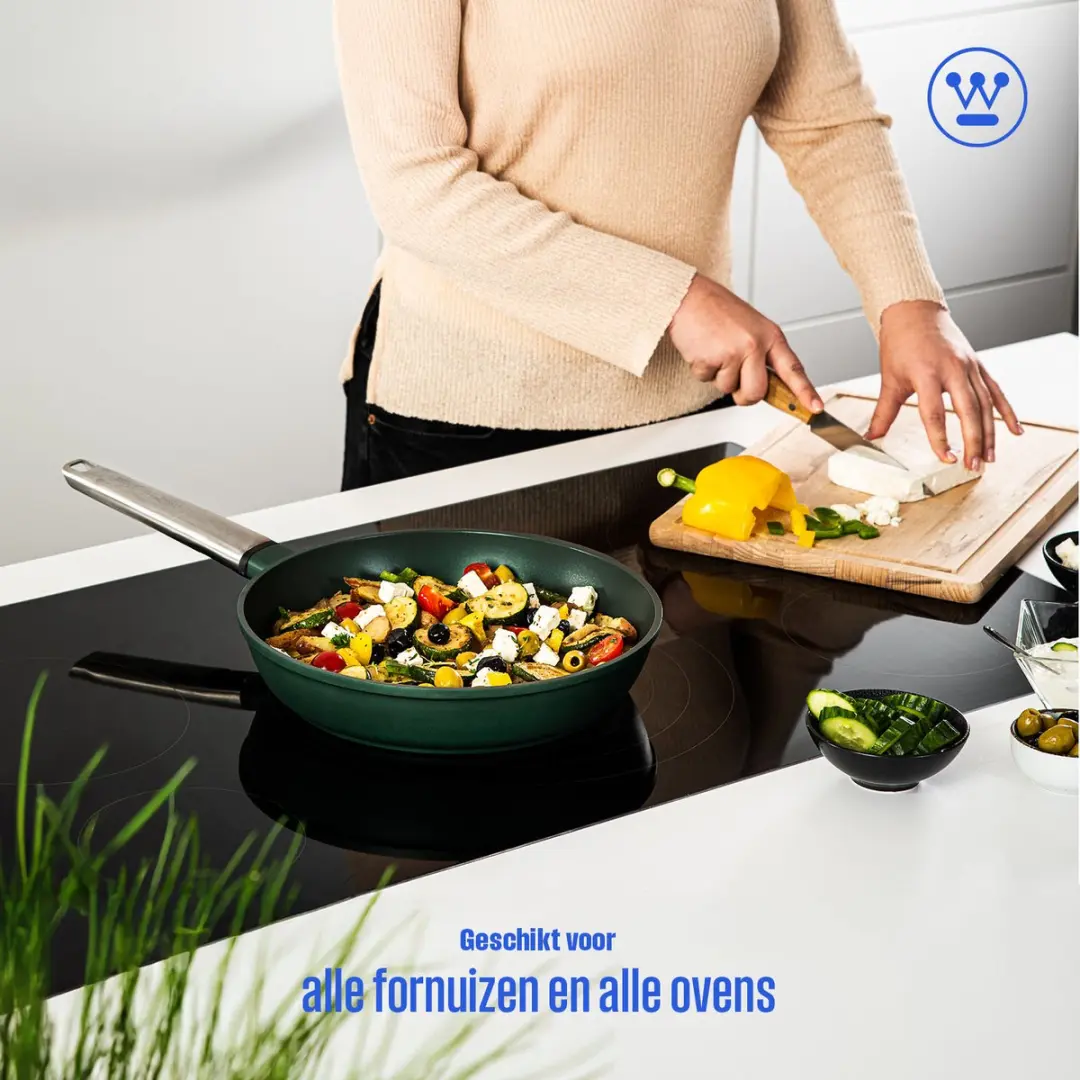 Westinghouse Performance Koekenpan 28cm - Inductie - Groen