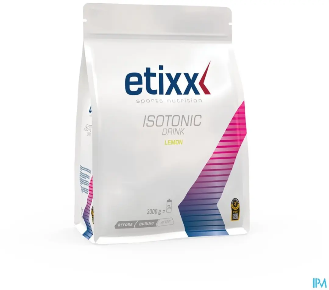 Etixx Isotonic Sportdrank 2kg - Citroen - afbeelding 6 van 6