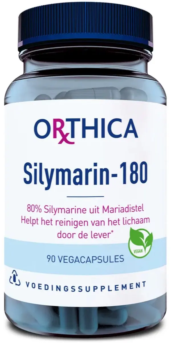 Orthica Silymarin-180 - 90 Vegacapsules